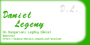 daniel legeny business card